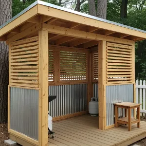 Grilltopia: The Rustic Retreat