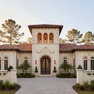 Sunlit Mediterranean Tower Residence