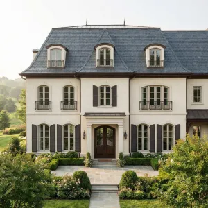Elegant Countryside Mansard Estate