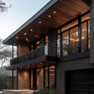 Modern Villa with a Luxe Balcony