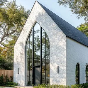 White Brick Wonderland: A Modern Escape