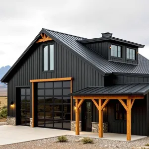 The Ultimate Barn Abode with Shop Flair
