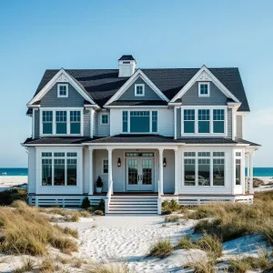 Beachfront Bliss: A House of Sand and Sun