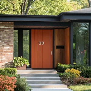 Simple, Modern House Numbers