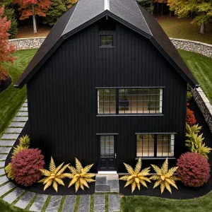 Mystery Manor Draped in Autumn Blaze