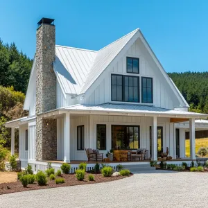 Peaky Porch Perfection: A Roof with a View