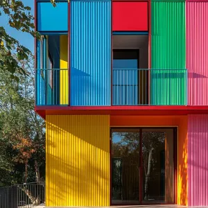 Colorful Contour Castle