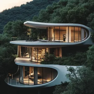 Curved Canopy: Nature’s Nest