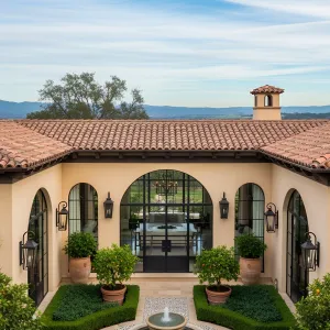 Mediterranean Serenity: Courtyard Charisma