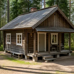 Cozy Timber Retreat Under Pine Canopy
