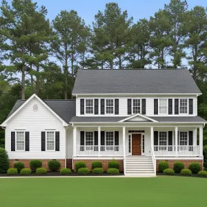 Welcoming White Facade