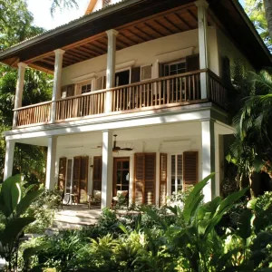 Stately Sanctuary Under Tropical Canopy