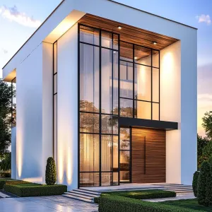 Modern Majesty in the Spanish Sunset