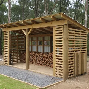 Splinter Sanctuary: Where Logs Lounge