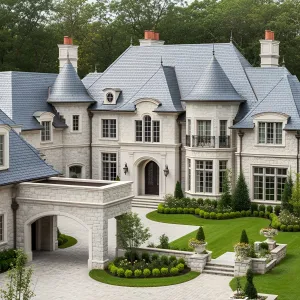 Opulent Fortress of Architectural Charm