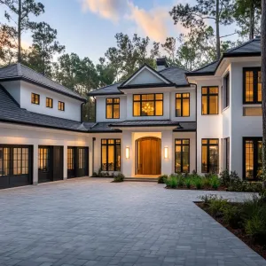 Starlit Promenade to a Modern Marvel