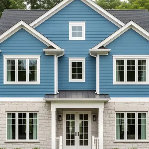 Cerulean Charm on Cranberry Lane