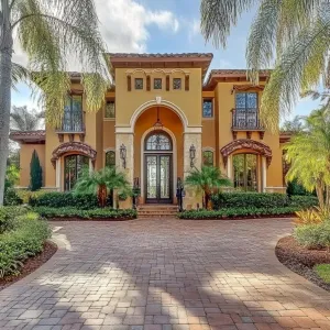 Colonial Glory: A Tropical Entrance Extravaganza