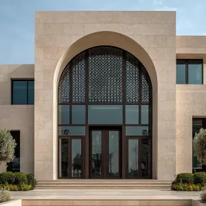 Sublime Entryway: A Dance of Geometry