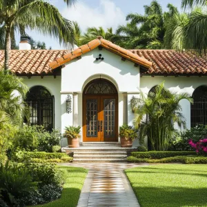 Tropical Elegance: A Spanish Bungalow Dream
