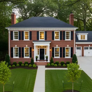Brick Tapestry: A Rural Delight