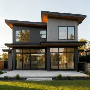 Sun-Skimming Asymmetry House