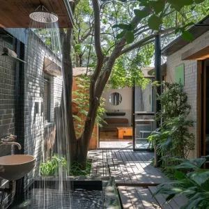Open-air Shower