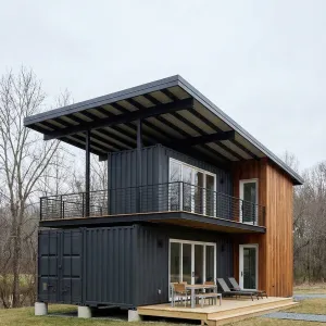 Timber Wrap Two-Level Container Escape