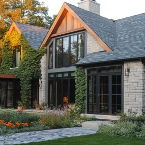 Rustic Elegance with Ivy Accents