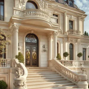 Baroque Limestone Grand Maison