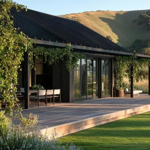 Transcendent Terrace Retreat: Vine-Covered Elegance