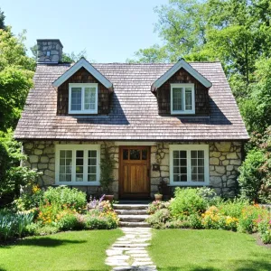 Preview of Fairy-Tale Stone Cottage with a Secret Garden Path