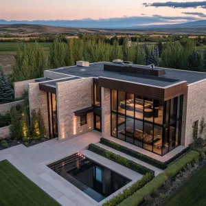 Architectural Marvel in the Countryside
