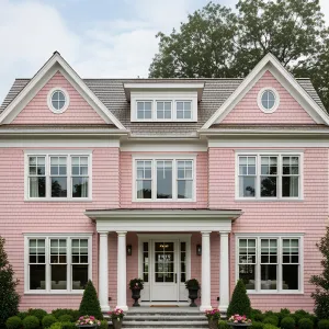 Pretty in Pink Victorian Villa