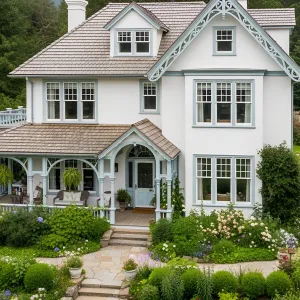 Enchanting Lavender Lattice Cottage