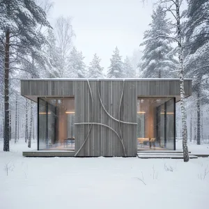 Quiet Lines Forest House