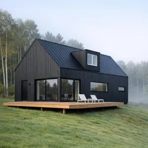 Fogrise Gabled Ebony Field House