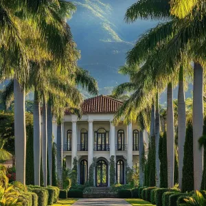 Stately Splendor with Mountain Majesty