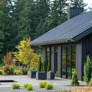 A Cozy Contemporary Metal Retreat