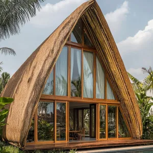 Whimsical Waves: Bali’s Bamboo Retreat