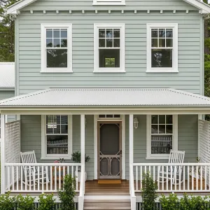 Coastal Charm with Sage Hues