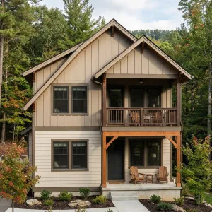 Cozy Gabled Woodland Hideaway