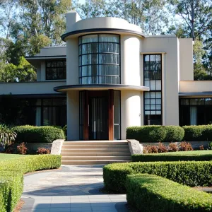Circular Majesty: Art Deco Elegance