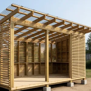 Woodland Wigwam for Logs