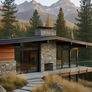 Stone and Timber: A Mid-Century Escape