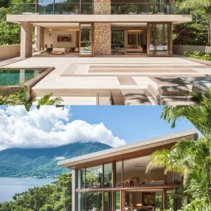 Mountain Mirage: Luxe Infinity Oasis