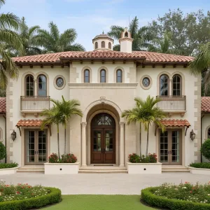 Coastal Palazzo With Twin Cupolas