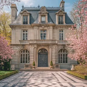 Timeless Tranquility with Blossoming Beauty