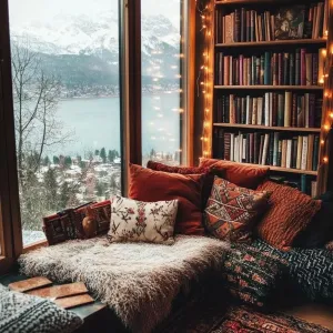 Bookish Bliss at the Chalet: Where Pages Meet Peaks