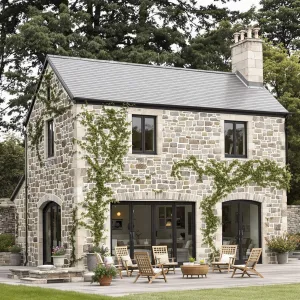 Enchanting Stone Cottage with Leafy Vibes